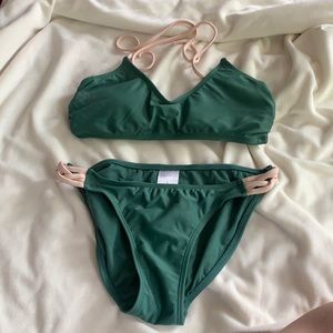 Xhilaration swimsuit, medium top and small bottom